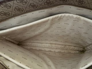 Bolso Guess Beige y Marrón