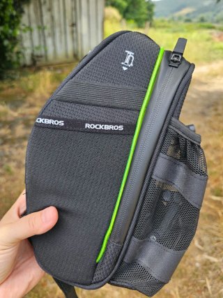 ROCKBROS Bolsa Sillín Bicicleta con luz nuevo