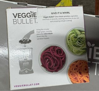 Veggie Bullet Espiralizador y Base 120 V