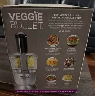 Veggie Bullet Espiralizador y Base 120 V