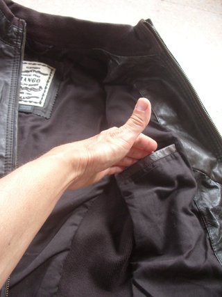 Chaqueta cuero marca MANGO Talla XS