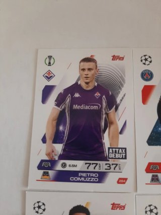 Lote 8 Cromos Topps Champions League