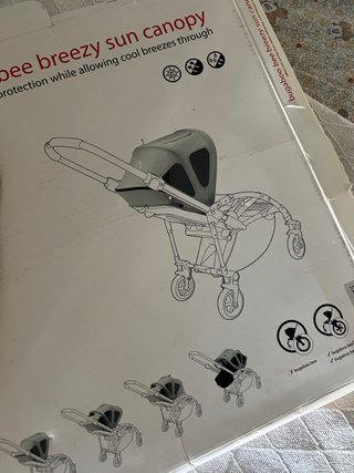 Bugaboo Bee Capota Verano Gris + colchoneta