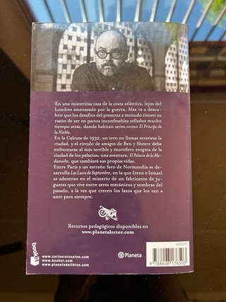 La trilogía de la niebla de Carlos Ruiz Zafón