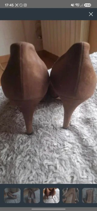 Zapatos Gloria Ortiz 41 marrones .100% piel.
