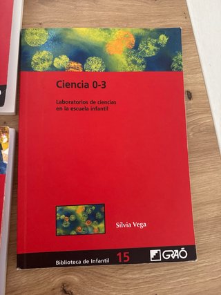 3 Libros de educación infantil .