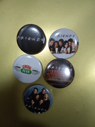 Lote 5 Chapas Friends