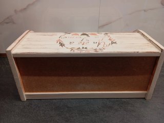 Panera Rústica Decorada Gallos Estilo Artesanal