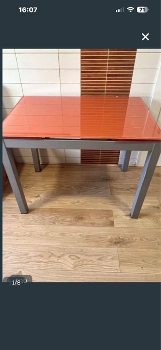 Mesa extensible 90/150 regalo taburetes