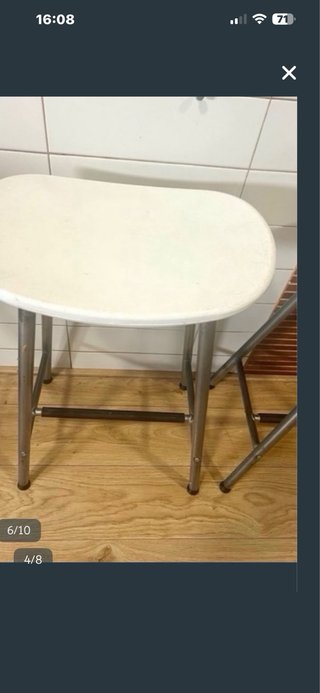 Mesa extensible 90/150 regalo taburetes