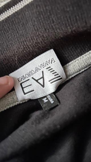 Polo Emporio Armani Negro Talla M