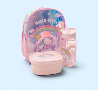 Set Asilo/Scuola Hello Kitty Nuovo