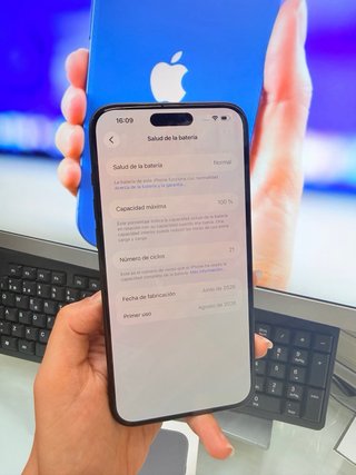 iPhone 16 Plus 256GB Negro Seminuevo