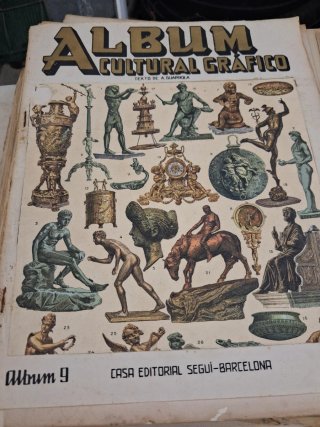 Álbum Cultural Gráfico Antiguo