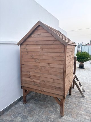 Casa de madera para niños