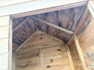 Casa de madera para niños