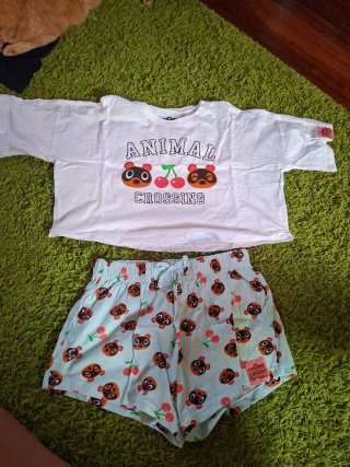 Pijama Animal Crossing Talla XS