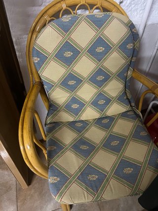 Sillón mimbre