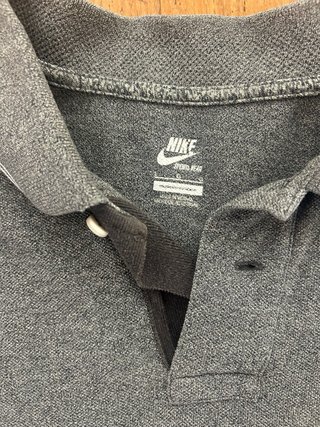 Polo Nike Grigio Taglia L