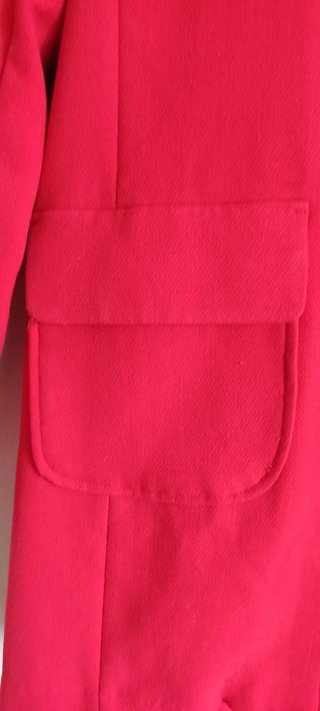 Abrigo rojo Easy Wear Talla M