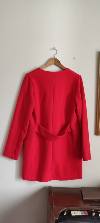 Abrigo rojo Easy Wear Talla M