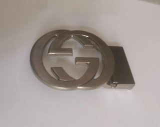 Fibbia cintura Gucci Argento