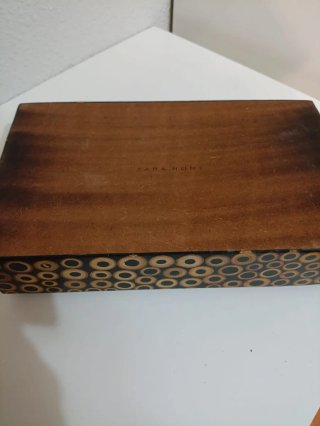 Caja Decorativa Zara Home Madera 25x14x8
