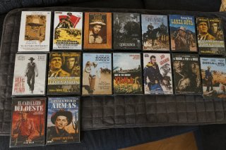 Lote de 16 películas clásicas del Oeste en DVD