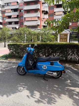 Peugeot Django 125 — Historial, manta y extras.