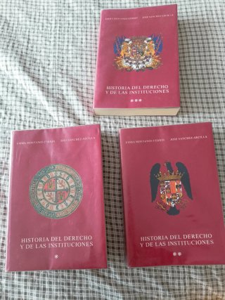 Historia del derecho y de las instituciones
