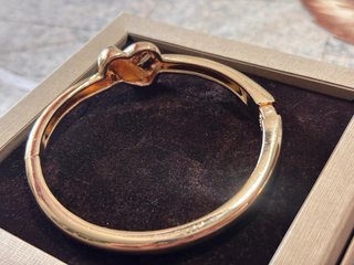 Bracciale nodo dorato