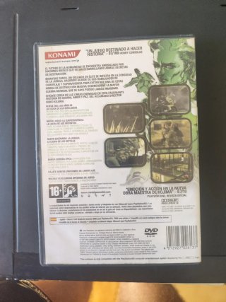 Metal Gear Solid 3 PS2
