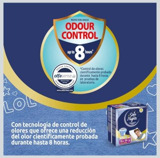 Pañales Safe Nights 13+ años