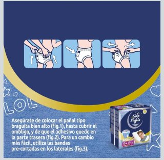 Pañales Safe Nights 13+ años