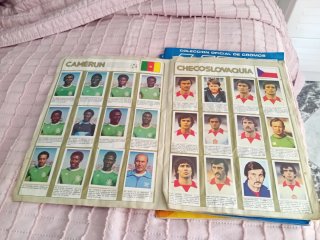Álbum de cromos Mundial de  España 82 casi complet