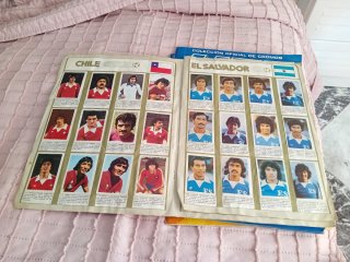 Álbum de cromos Mundial de  España 82 casi complet
