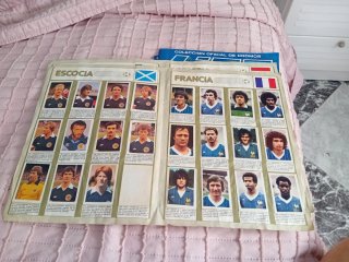 Álbum de cromos Mundial de  España 82 casi complet