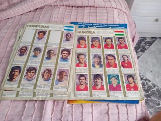 Álbum de cromos Mundial de  España 82 casi complet