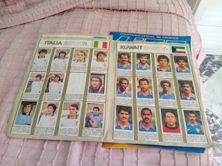 Álbum de cromos Mundial de  España 82 casi complet