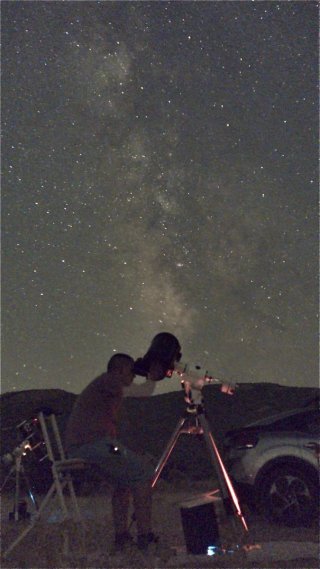 Experiencia astronómica  El cielo a tu alcance