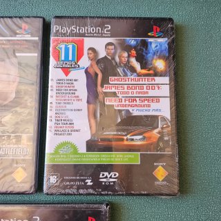 5 Giochi PS2 sigillati con demo e rivista ufficiale