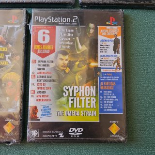 5 Giochi PS2 sigillati con demo e rivista ufficiale