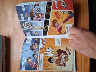Los libros número 1,4,9 y 13 de los futbolísimos.