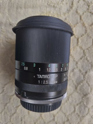 Lote Objectivo Tamron SP 90mm f/2.5 Macro + Teleco