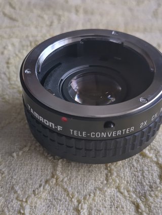 Lote Objectivo Tamron SP 90mm f/2.5 Macro + Teleco