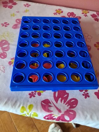Juego 4 en Raya Azul