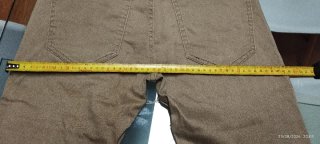 Vaqueros Elyn. G Beige Rotos Cremallera