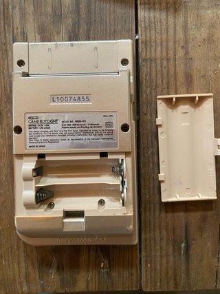 Game Boy Light Dorada Nintendo