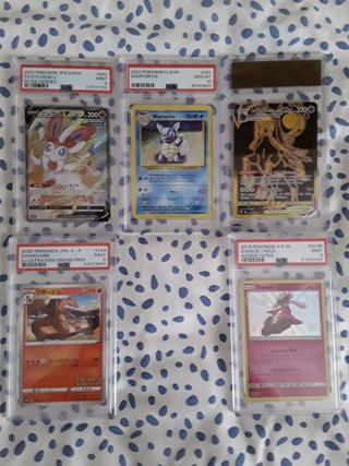 Cartas Pokémon Gradeadas PSA Colección