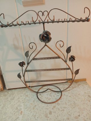 Expositor Joyas Metal Rosas